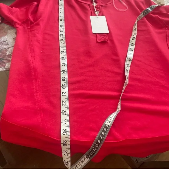 ANDREE BY UNIT Red Blouse - Picture 6 of 7